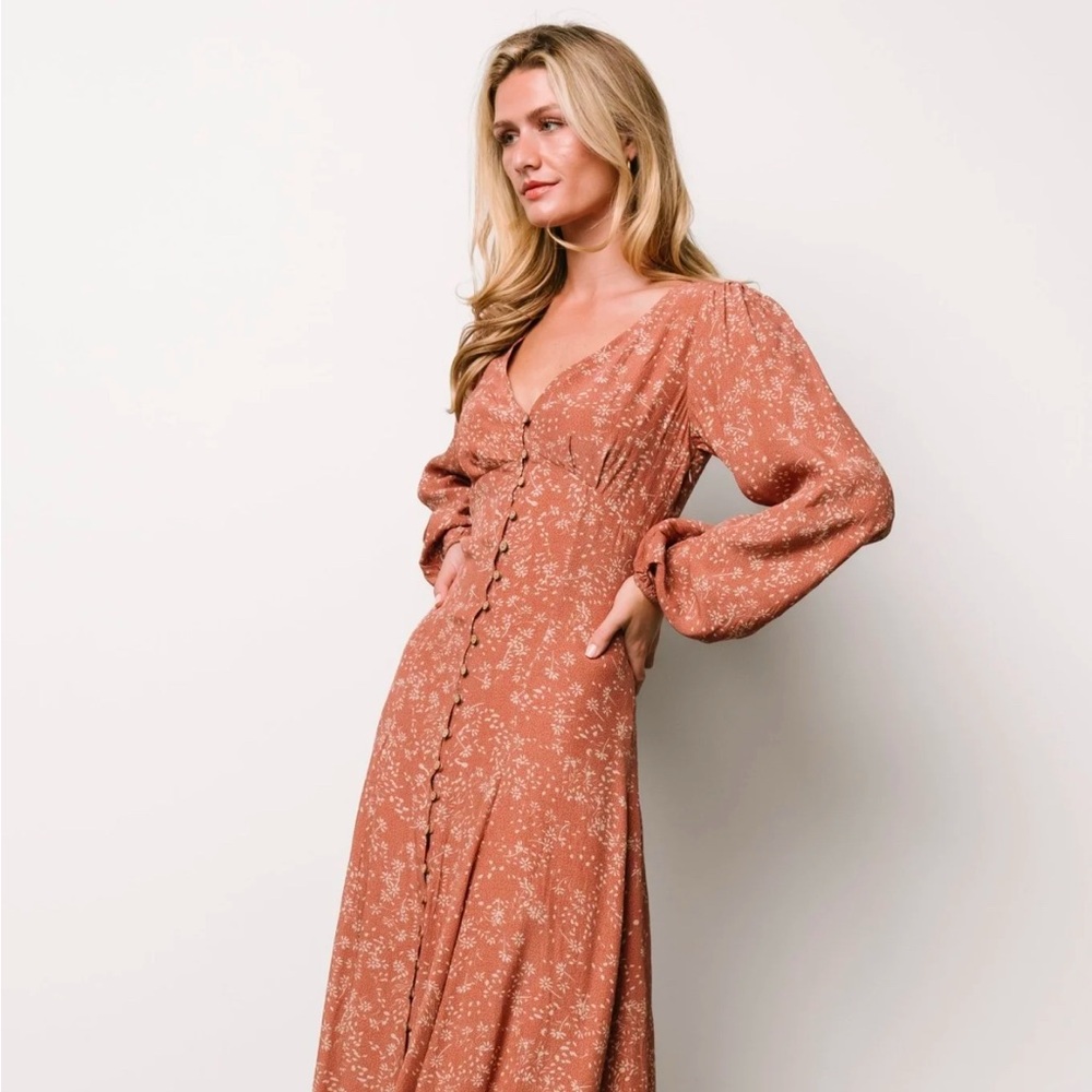 Fall Maxi Dress Size Medium Baltic Born